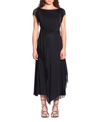 Lanvin Embroidered Sleeveless Dress