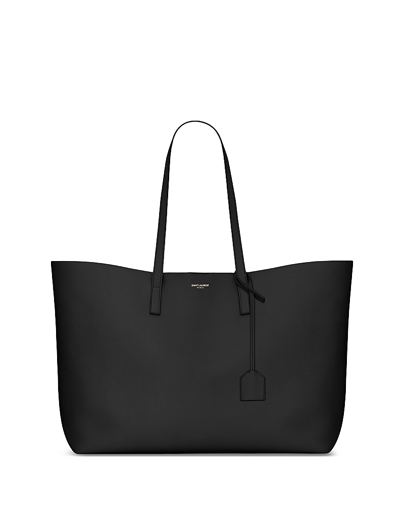 Saint Laurent Shopping Saint Laurent Leather Tote