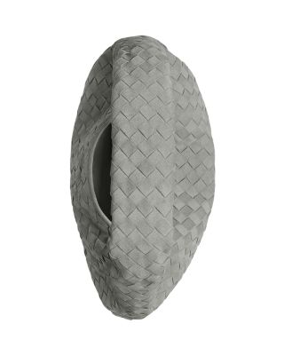 Small Hop Intrecciato Leather Shoulder Bag