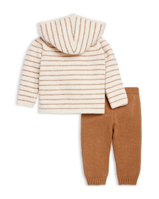 Boys' Striped Sweater Hoodie & Pants Set - Baby
