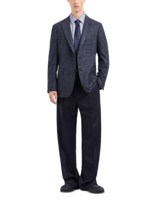 New York Regular Fit Micro Jacquard Motif Dress Shirt