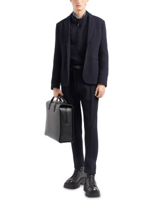 Textured Stretch Blazer