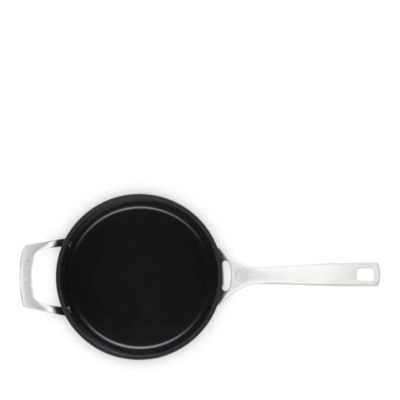 Essential Nonstick Ceramic Saucepan with Glass Lid, 4 Qt.