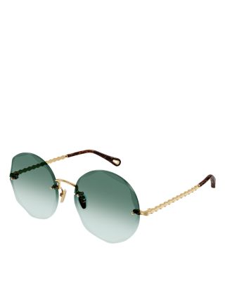 Chloe Round Sunglasses, 57mm