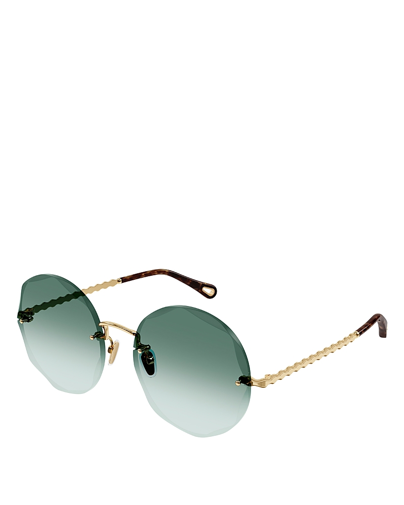 Chloe Round Sunglasses, 57mm