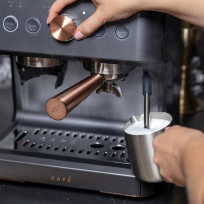 Caf&eacute;™ BELLISSIMO Semi Automatic Espresso Machine + Frother