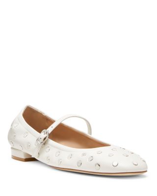 Stuart Weitzman - Women's Claris Studded Ballet Flats