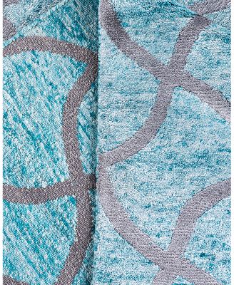 Bloomingdale's Indo Modern M6824 Area Rug, 9' x 12'4"