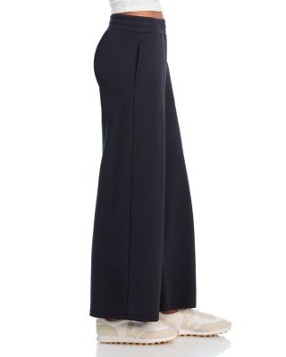 Cloud Zip Neck Sweatshirt & Fleece Flare Leg Pants