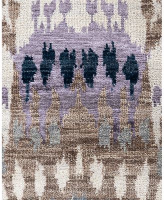 Bloomingdale's Indo Ikat M6243 Area Rug, 9' x 12'1"
