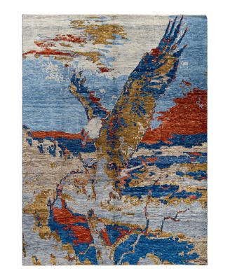 Bloomingdale's - Bloomingdale's Indo Modern M7111 Area Rug, 9' x 12'