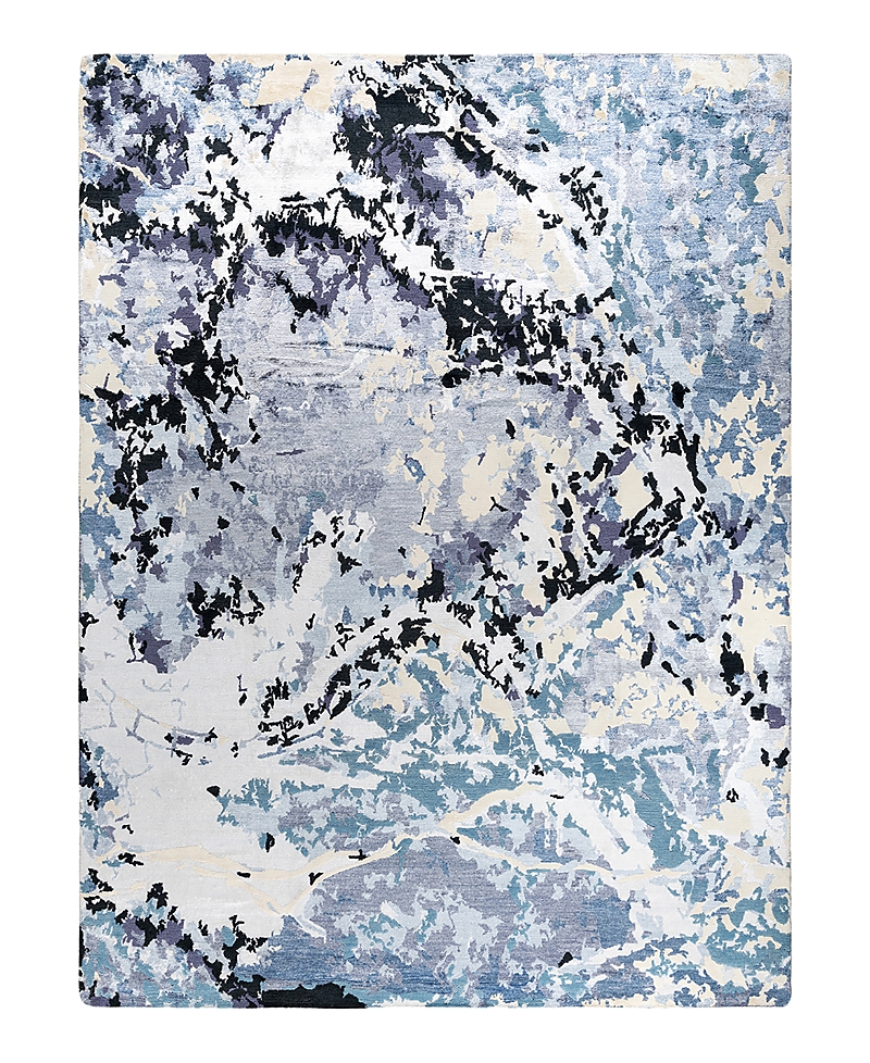Bloomingdale's Indo Modern M7493 Area Rug, 9' X 12'1 In Gray