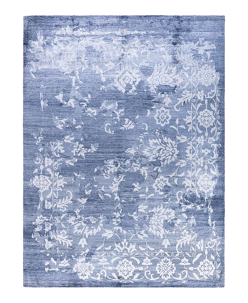 Bloomingdale's Indo Modern M6571 Area Rug, 9'2 X 12'2 In Gray