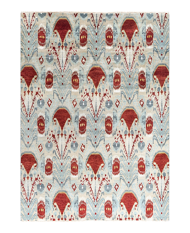 Bloomingdale's Indo Ikat M6013 Area Rug, 9'1 X 12'1 In Sand