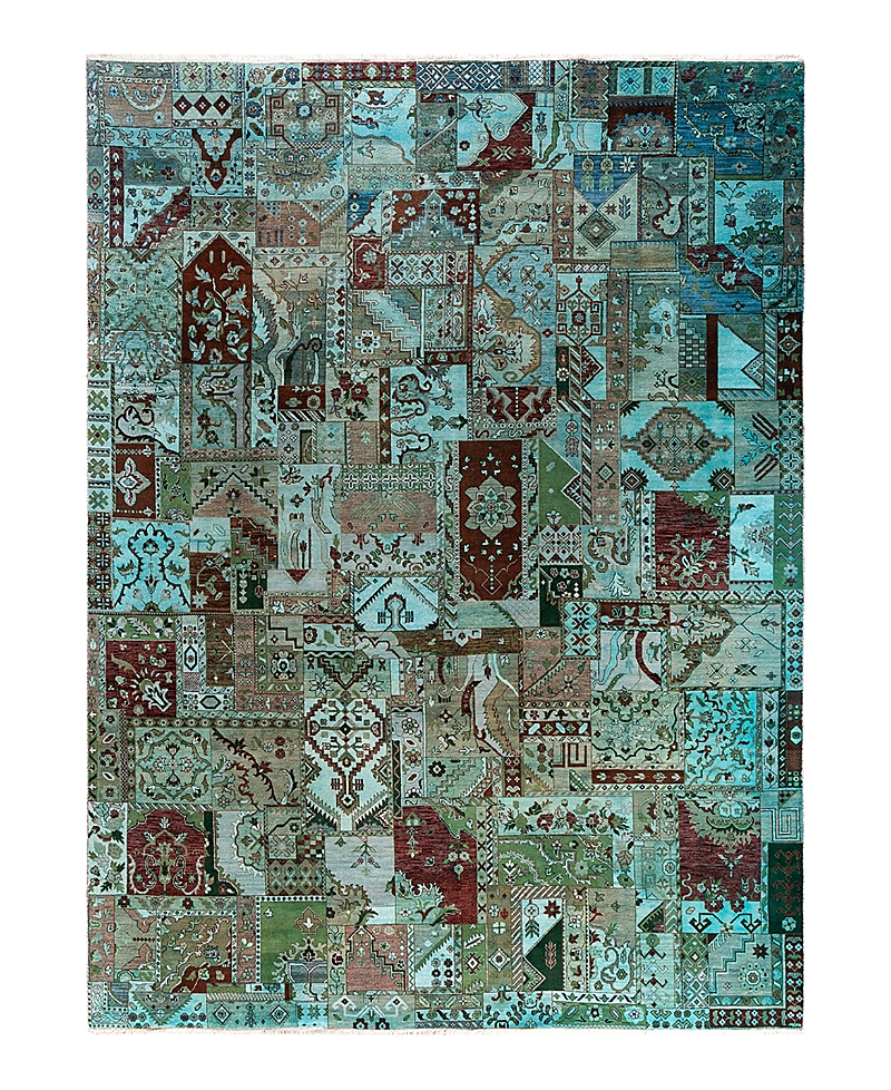 Bloomingdale's Indo Ikat M6013 Area Rug, 8'10 X 11'10 In Brown
