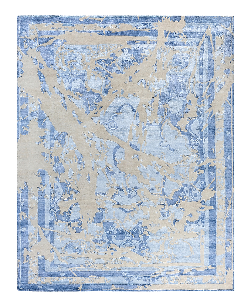 Bloomingdale's Indo Modern M7142 Area Rug, 8'1 X 10'2 In Gray