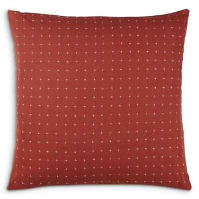 Anchal - Cross-Stitch Throw Pillow, 22" x 22"