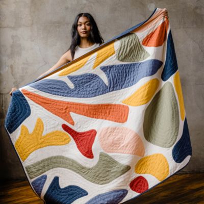 Petal Quilt Throw