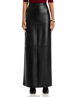 Leather Maxi Skirt