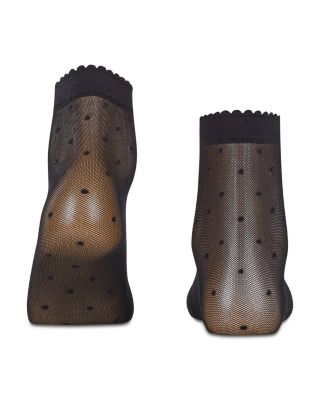 Sheer Dot Ankle Socks