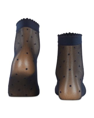 Sheer Dot Ankle Socks