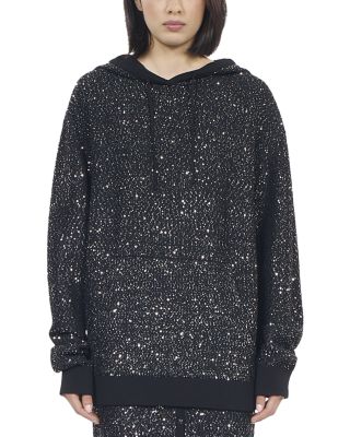The Kooples - Long Sleeve Sequin Hoodie