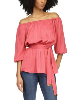 Michael Michael Kors Tie Waist Blouse