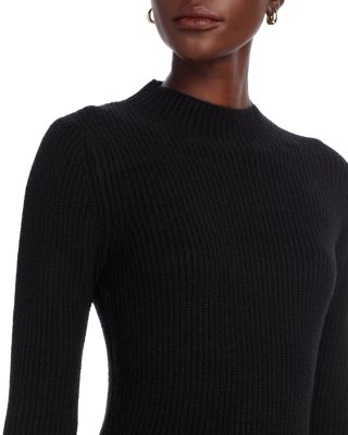 Mock Neck Knit Long Sleeve Dress - Exclusive