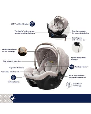 Peri™ 180&deg; Rotating Infant Car Seat