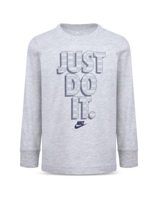 Nike - Boys' Just Do It Cotton Blend Graphic Tee - Little Kid