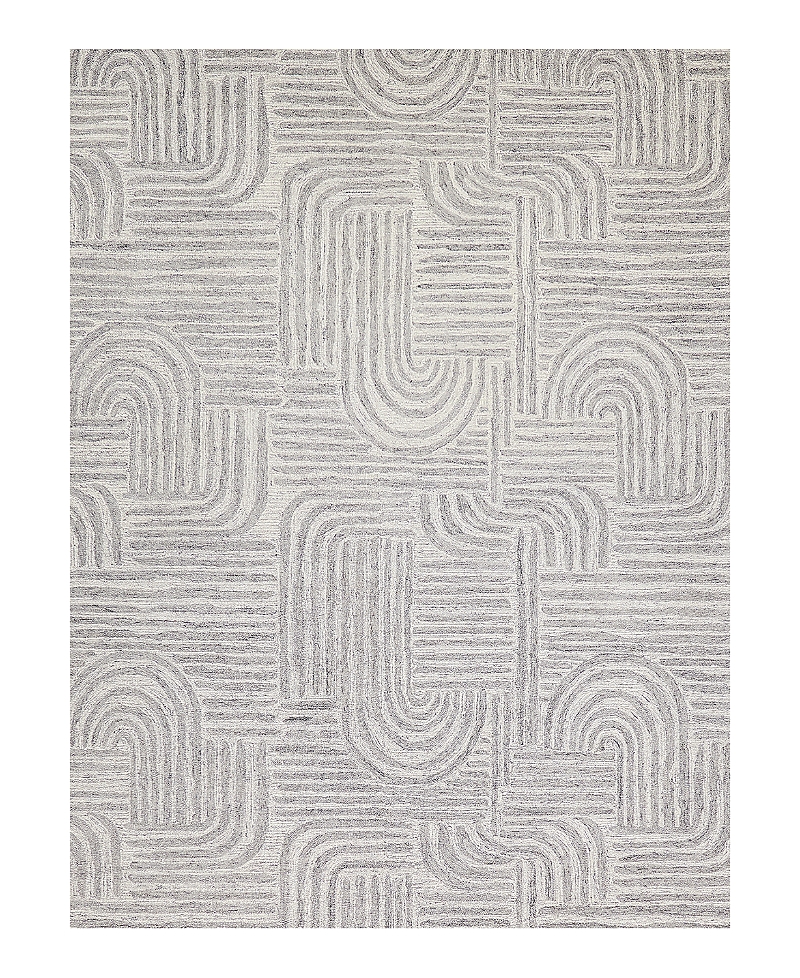 Exquisite Rugs Juno 6776 Area Rug, 5' X 8' In Gray/ivory
