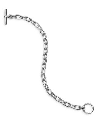 DY Madison&reg; Toggle Chain Bracelet in Sterling Silver, 5.5mm