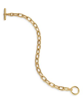 DY Madison&reg; Toggle Chain Bracelet in 18K Yellow Gold, 5.5mm