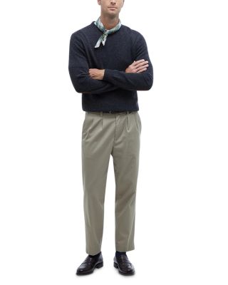 Elbow Patch Crewneck Sweater 