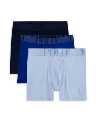 Ralph Lauren - Boys' Stretch Jersey Knit Boxer Briefs, Pack of 3 - Big Kid