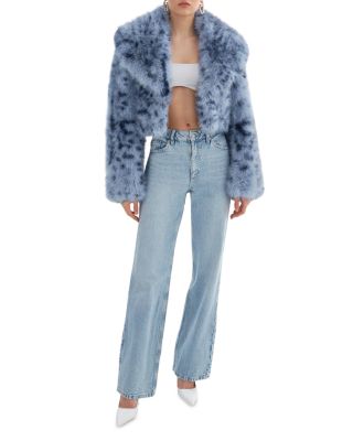 Danika Leopard Faux Fur Jacket