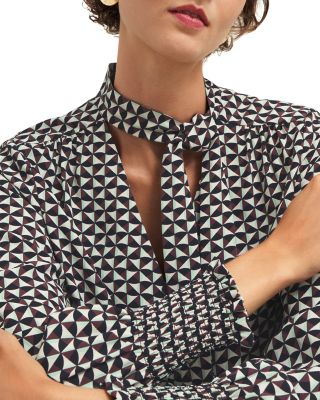 Somerton Tie Neck Blouse