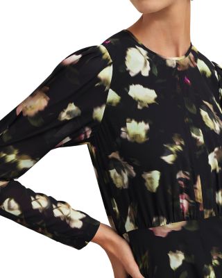 Windermere Printed Silk Blend Dress