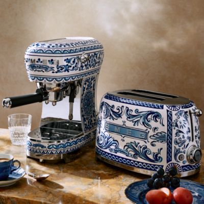 Smeg Dolce & Gabbana 50's Retro Style Aesthetic Blu