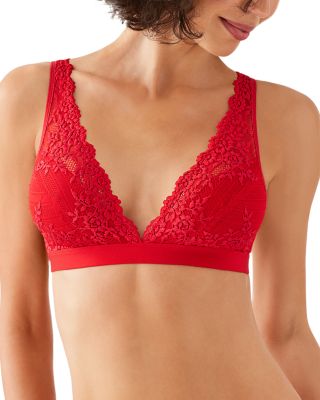 Wacoal Embrace Lace Convertible Plunge Soft Cup Wireless Bra