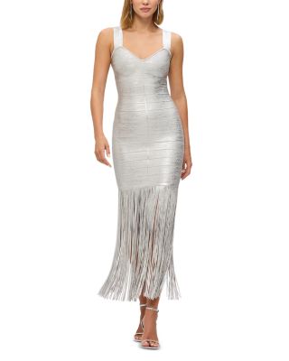 The Metallic Alba Gown