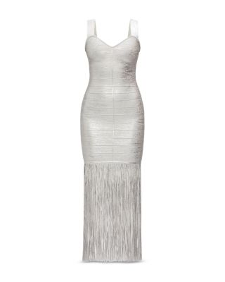 The Metallic Alba Gown