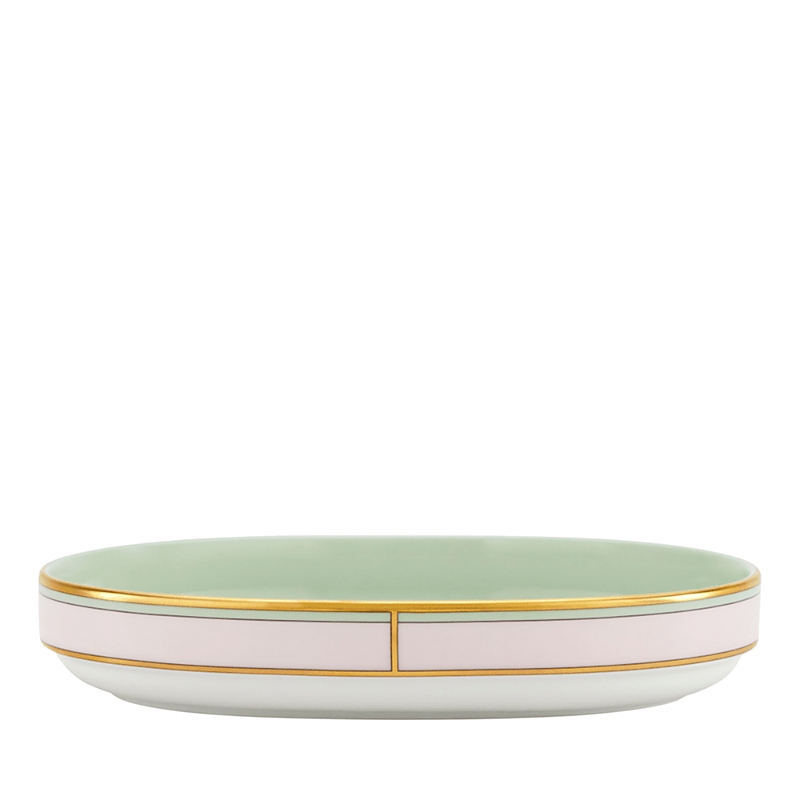 Ginori 1735 Colonna Diva Pickle Dish In Rosa