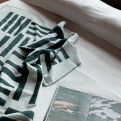 Rosin Baby Alpaca Reversible Throw