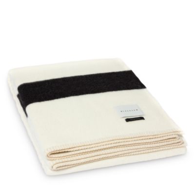 Mason Stripe Baby Alpaca Throw