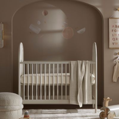 Ribbed Knit Cotton Baby Blanket