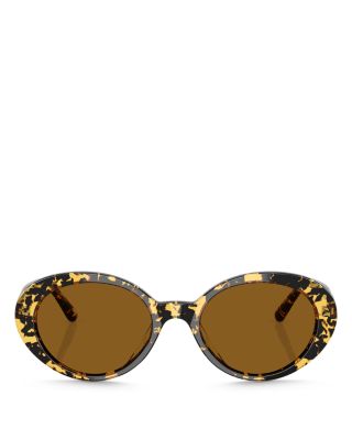 Lumar Oval Sunglasses, 51mm