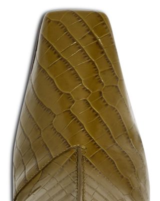 Women's Lewis Croc Embossed Boots