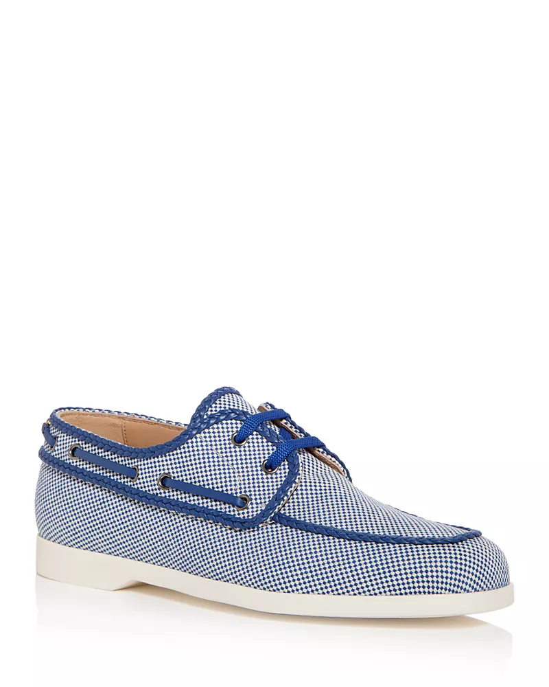 Valentino Garavani Men's Palm Avenue Boat Loafers