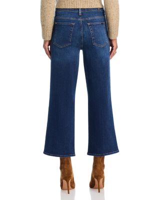 Alexa High Rise Cropped Jeans in High Wave